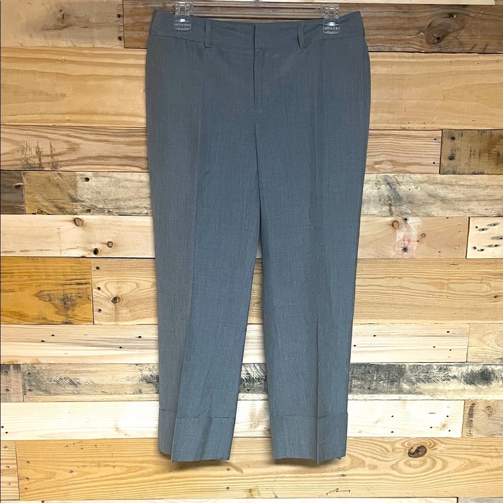 Banana Republic size 4 Gray Color Martin Low-rise Lightweight Dress Pants